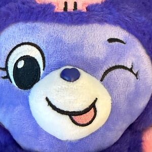 Care Bears x Hello Kitty , Harmony Bear as Kuromi, 10" Collectible Plush